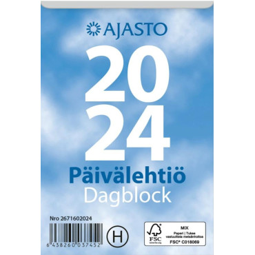Päivälehtiö/Dagblock 2024 | Seinäkalenterit
