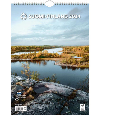 Suomi A3 2024 | Seinäkalenterit