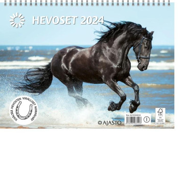 Hevoset 2024 | Seinäkalenterit