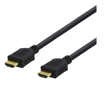 HDMI-Premium High Speed HDMI cable with Ethernet HDMIa(u)-HDMIa(u), 3m, musta | HDMI