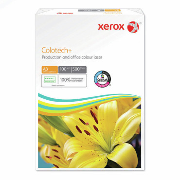 XEROX Colotech+ A3 100g valkoinen väritulostuspaperi | Väritulostuspaperit