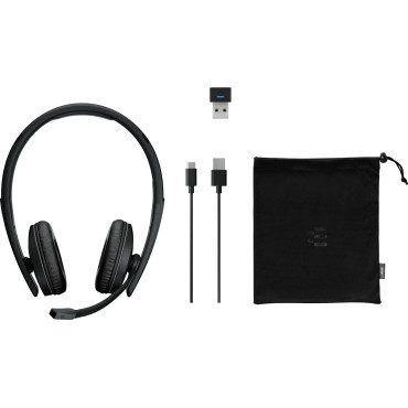 SENNHEISER Epos C20- Kuuloke + mikrofoni - korvien päällä - Bluetooth - langaton | Kuulokkeet
