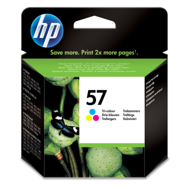 HP C6657AE 3-väri No57 Deskj 5550,450C,Psm 7150