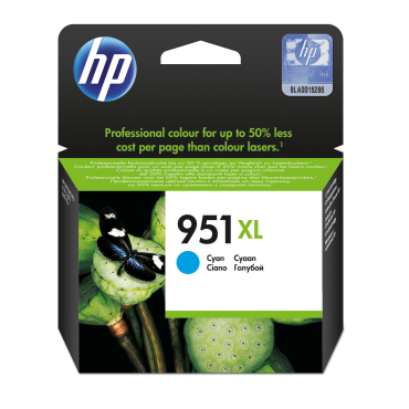 HP CN046AE 951XL ink Cyan OJ PRO 8600/8600PLUS/8100/251dw