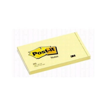 POST-IT® 655 viestilappu Canary Yellow 12nid/pkt | Viestilaput ja teippimerkit