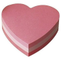 Post-it® Specialty Note -viestilaput, pinkit sydämen muotoiset, 70 x 70 mm, 225 arkkia/lehtiö, 1 leh | Viestilaput ja teippimerk