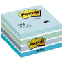 Post-it® viestilappukuutio vaaleansininen 76x76mm 450lappua | Viestilaput ja teippimerkit