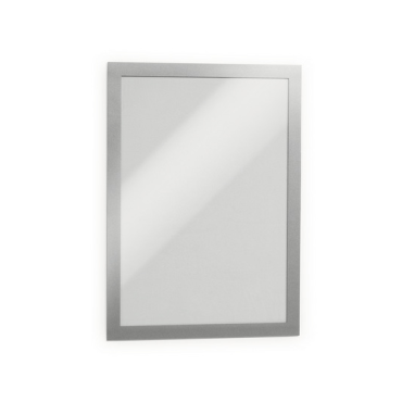 DURABLE Duraframe magneettikehys A4 hopea tarratausta 2kpl/pss