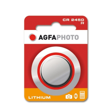 Agfa Photo CR2450 litium paristo 3V 1kpl (12kpl/pkt) | Paristot ja pienvirtalaitteet