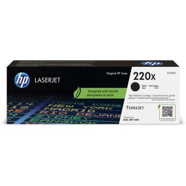HP 220X musta värikasetti 7,5K | HP