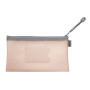 SNOPAKE Eva Mesh Zippa Bag  pastel vetoketjutasku 240x130mm vaalean punainen | Taskut