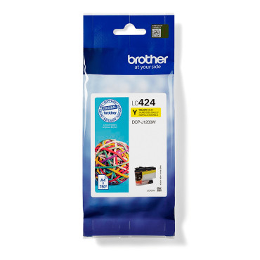 Brotherin  LC424Y Yellow  ink cartridge 750page | Brother