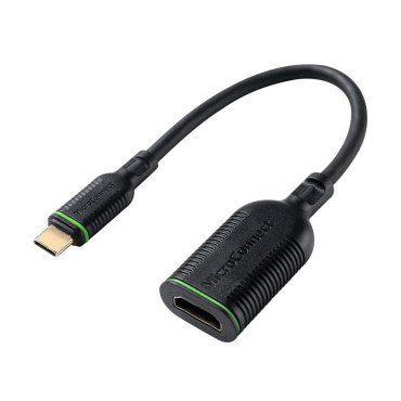 MICROCONNECT USB-C male to HDMI female adapter, 0.2m, Black | HDMI