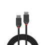 LINDY 1.5m Displayport Cable 1.2, Black Line | DisplayPort