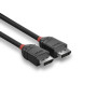 LINDY 1.5m Displayport Cable 1.2, Black Line | DisplayPort