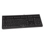 CHERRY KC 1000 SLIM Corded Keyboard, Musta | Näppäimistöt
