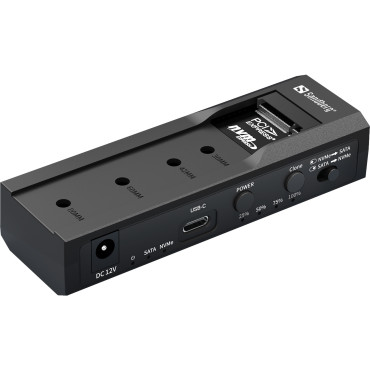 SANDBERG USB-3 Cloner+Dock M2+NVMe+SATA | USB