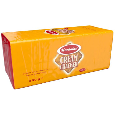 KANTOLAN Cream Cracker 200g voileipäkeksi