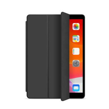 eSTUFF DENVER Folio Case for iPad Air 2 2014 - Black PU leather/Clear
