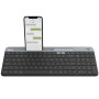 LOGITECH K580 Slim Multi-Device Wireless Keyboard - GRAPHITE (Nordic) | Näppäimistöt