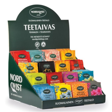 NORDQVIST Teetaivas 160pss x 1,75g pussitee kahvilapakkaus | Kuumajuoma