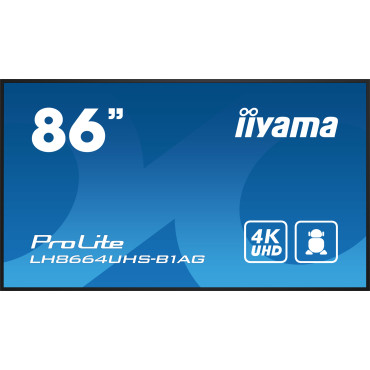 iiyama 86″ LFD, 3840x2160, Portrait, 24 7, Android