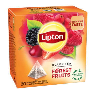 LIPTON Forest Fruit pyram tee 20pss/pkt