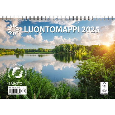 Luontomappi  2025 LOPPUUNMYYTY | Seinäkalenterit