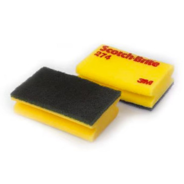 Scotch-Brite™ Nailsaver Sponges 274, Yellow/Green, 95 mm x 158 mm | Siivousvälineet