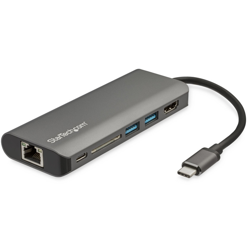 STARTECH USB C Mini Dock - HDMI - SD - PD - LAN | Adapterit ...