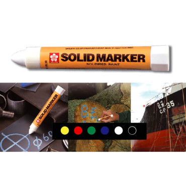 SOLID MARKER XSC-T?3 merkkauskynä ns.rasvakynä keltainen | Merkkauskynät