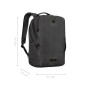 WENGER MX EVO Light, 16″ Laptop Backpack with 10″ Tabletpocket, Charcoal | Reput