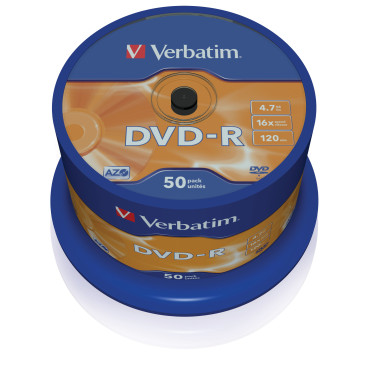 VERBATIM DVD-R 16x 4,7GB spindle (50) | CD- ja DVD-levyt