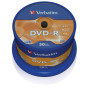 VERBATIM DVD-R 16x 4,7GB spindle (50) | CD- ja DVD-levyt