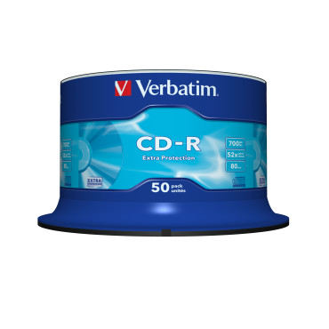 VERBATIM CD-R 700MB/80min 52x spindle (50) | CD- ja DVD-levyt