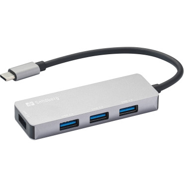 SANDBERG USB-C Hub 1xUSB3.0+3x2.0 SAVER | Antennit