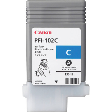 Canon PFI-102C Cyan ink 130ml