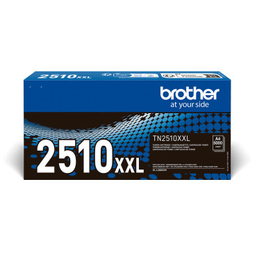 Brother TN-2510XXL Värikasetti Musta (n.5000 sivua) | Brother