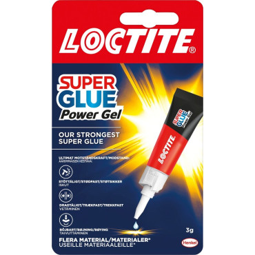 Loctite Superglue Power Gel 3g pikaliima | Teipit ja liimat