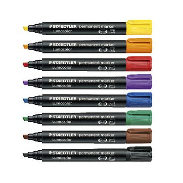 STAEDTLER 350WP8 huopakynä 8-värin sarja viisto 2-5mm | Huopakynät