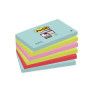 Post-it® Super Sticky 655 viestilappu Cosmic 6nid/pkt | Viestilaput ja teippimerkit
