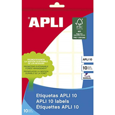 APLI 1644 tarraetiketti 22x32mm valkoinen 200kpl/kot | POISTOKORI