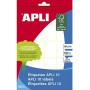 APLI 1644 tarraetiketti 22x32mm valkoinen 200kpl/kot | POISTOKORI