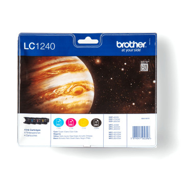 Brother LC1240VALBPDR Value Pack neliväripakkaus | Brother