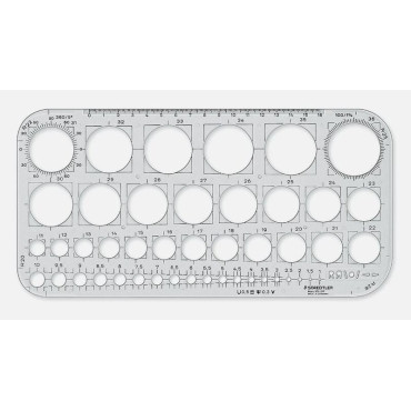 STAEDTLER Ympyräkaavio viivain | Muut
