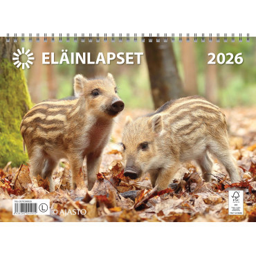 Eläinlapset 2026 | Seinäkalenterit