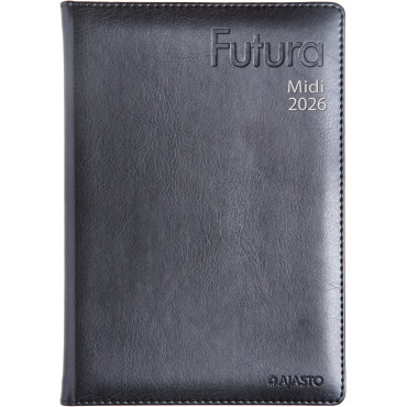 Futura Midi, musta 2026 | Pöytäkalenterit