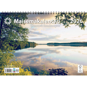 Maisemakalenteri 2026 (LOPPUUNMYYTY) | Seinäkalenterit