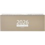 Memo Life, beige 2026 | Pöytäkalenterit