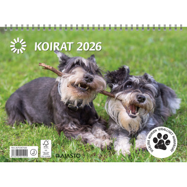 Koirat 2026 | Seinäkalenterit